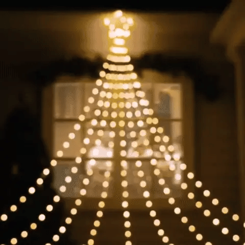 ESTRELLA CASCADA SOLAR LED🎄😍 - ENVÍO GRATIS