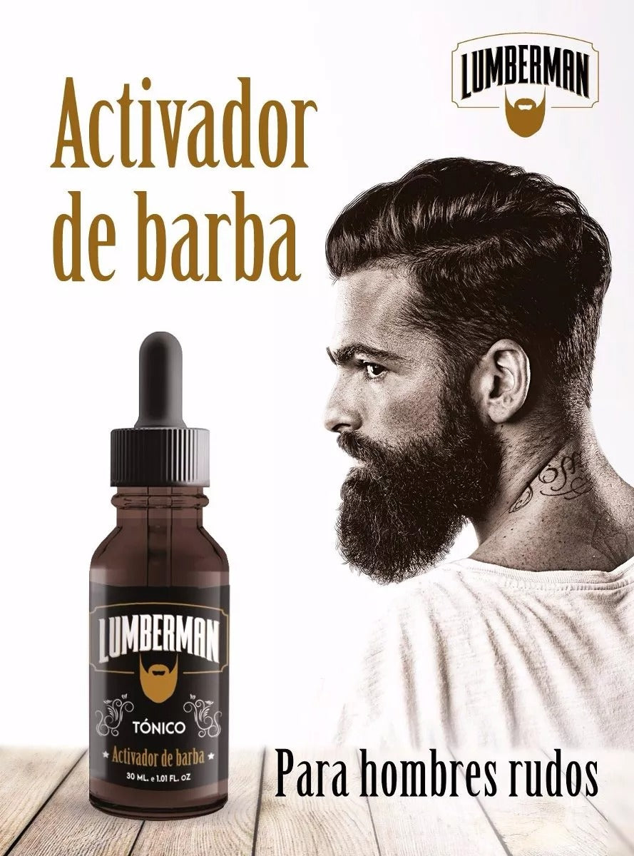 TÓNICO ACTIVADOR DE BARBA - ENVÍO GRATIS 😱