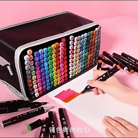 MARCADORES DOBLE PUNTA ✏️🎨 - ENVÍO GRATIS