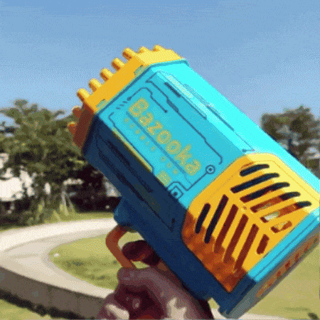 PISTOLA DE BURBUJAS ELÉCTRICA ¡DIVERSIÓN EXTREMA! 🤩💦 - ENVÍO GRATIS